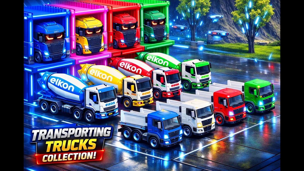 Лучший тяжелый автобетоносмеситель с гигантскими грузовиками по всему миру Farming Simulator 22