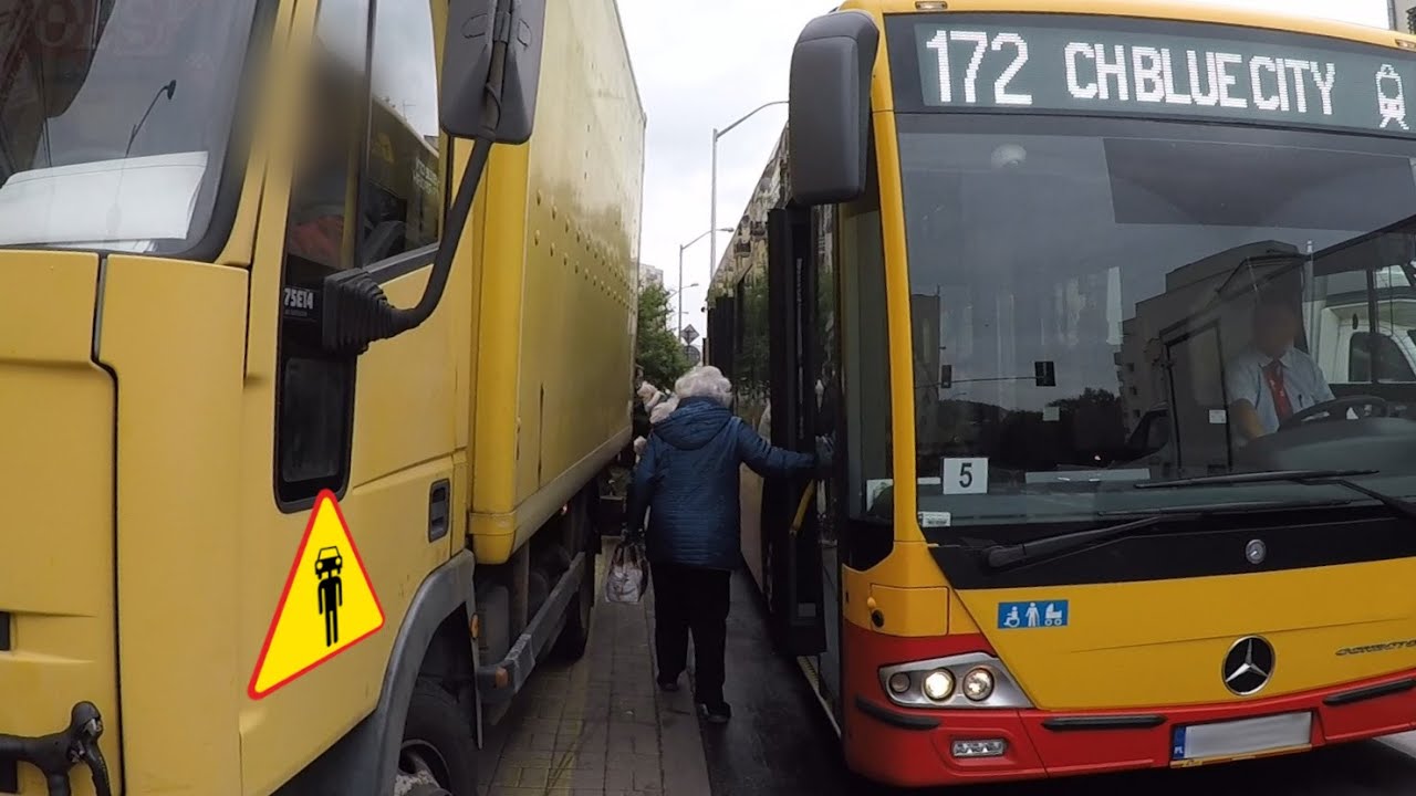 Nikogo nie przejechaliśmy, czyli ciężar&oacute;wki na chodnikach