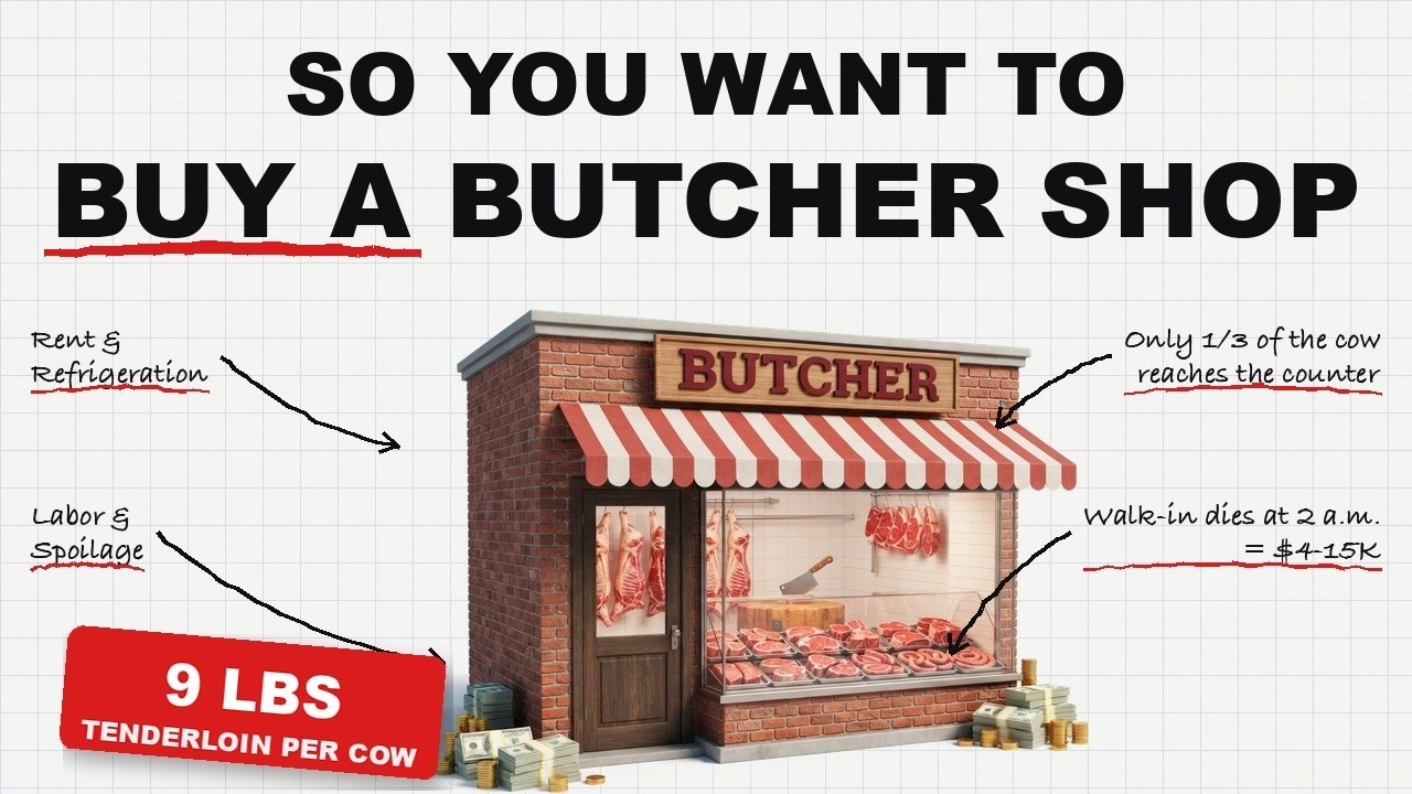 The Economics of Owning a Butcher Shop