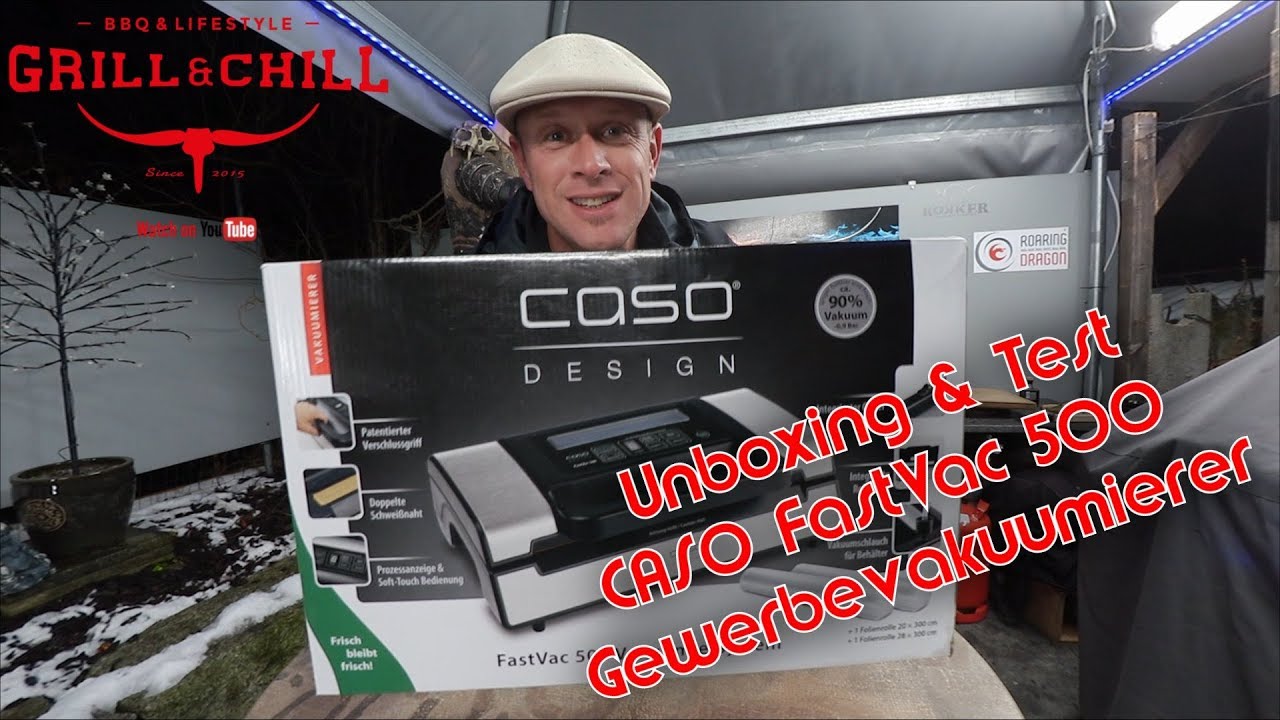 📷 Unboxing | Test CASO FastVac 500 Gewerbevakuumierer 🎬
