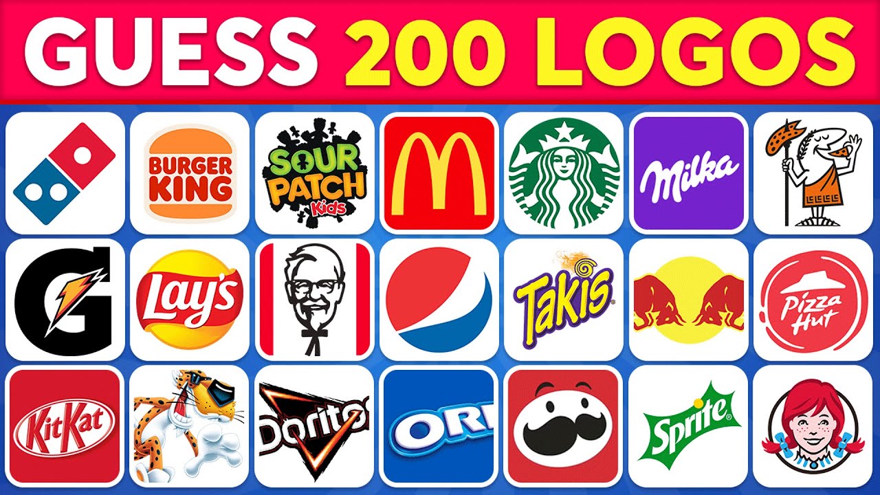Guess The LOGO In 3 Seconds | 200 Famous Logos 🍔🍏🥇 Logo Quiz | Panda Quiz