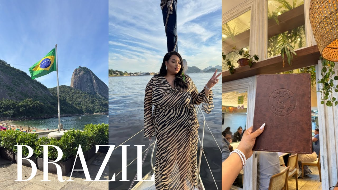 RIO DE JANEIRO Took My Breath Away 🇧🇷✨| tried açai for the first time + sugar moutain at sunset