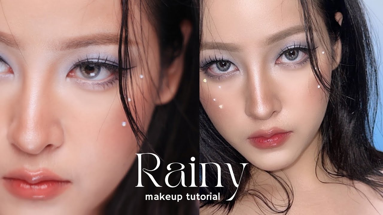 Rainy Wet Look Makeup หน้าฝนแบบนี้ต้องไม่ยม เปียกยังไงให้สวย | Soundtiss