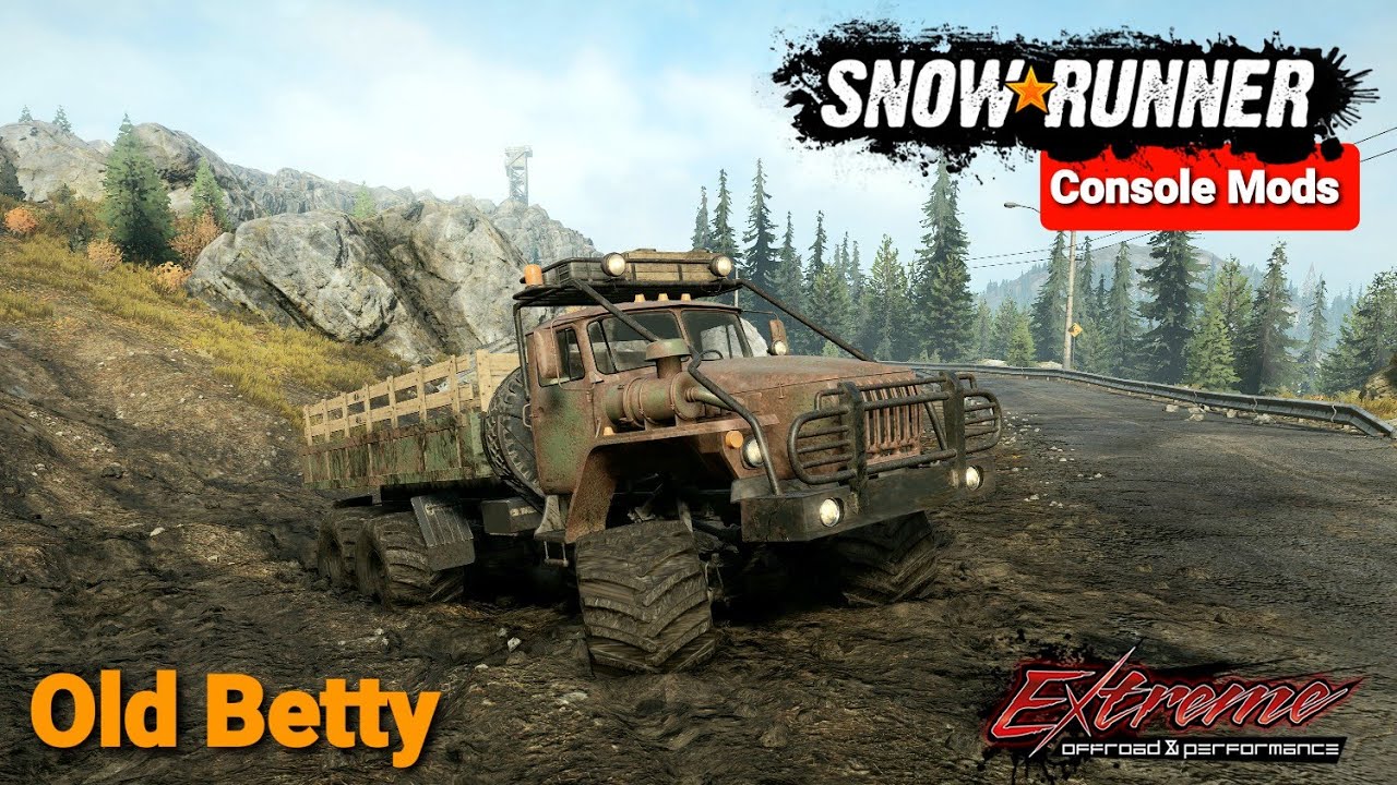 New Old Betty Truck In SnowRunner Phase 5 Update