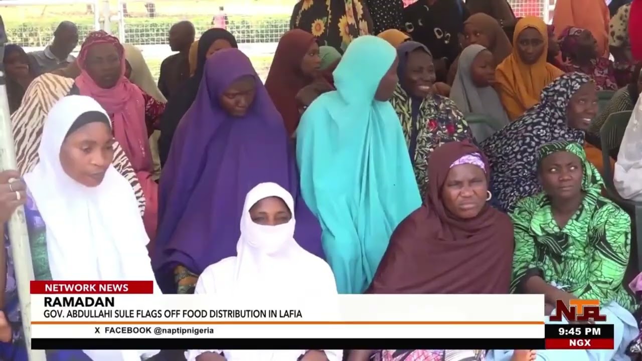 Food Relief in Lafia: 10kg Rice Bags Reach Vulnerable Households