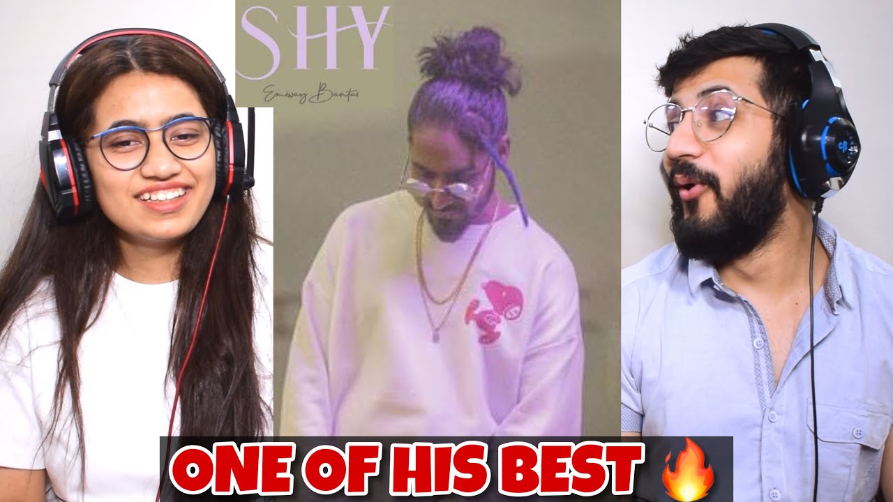 EMIWAY - SHY (PROD. MEME MACHINE) (OFFICIAL MUSIC VIDEO) REACTION