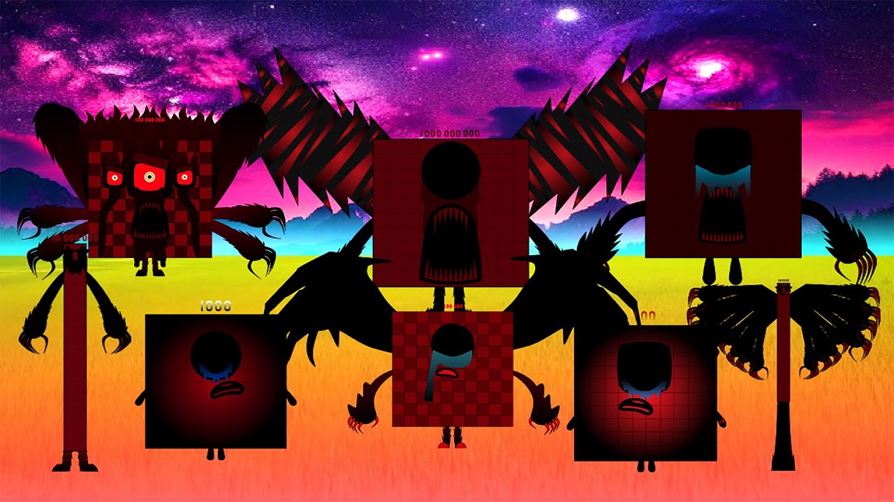 Uncannyblocks band different Full Of Nightmare (100-100k-100M-1B) Perfect !