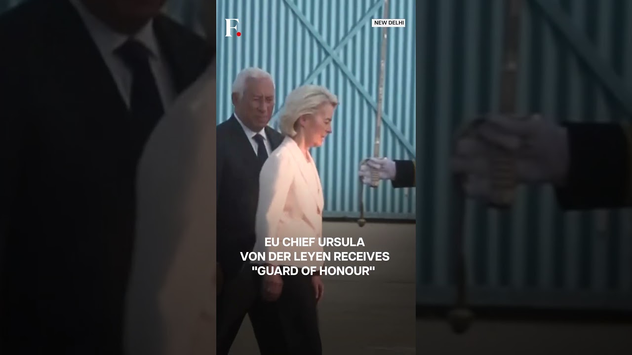 India: EU Leaders Receive Guard Of Honour, Ceremonial Welcome In New Delhi | Subscribe To Firstpost