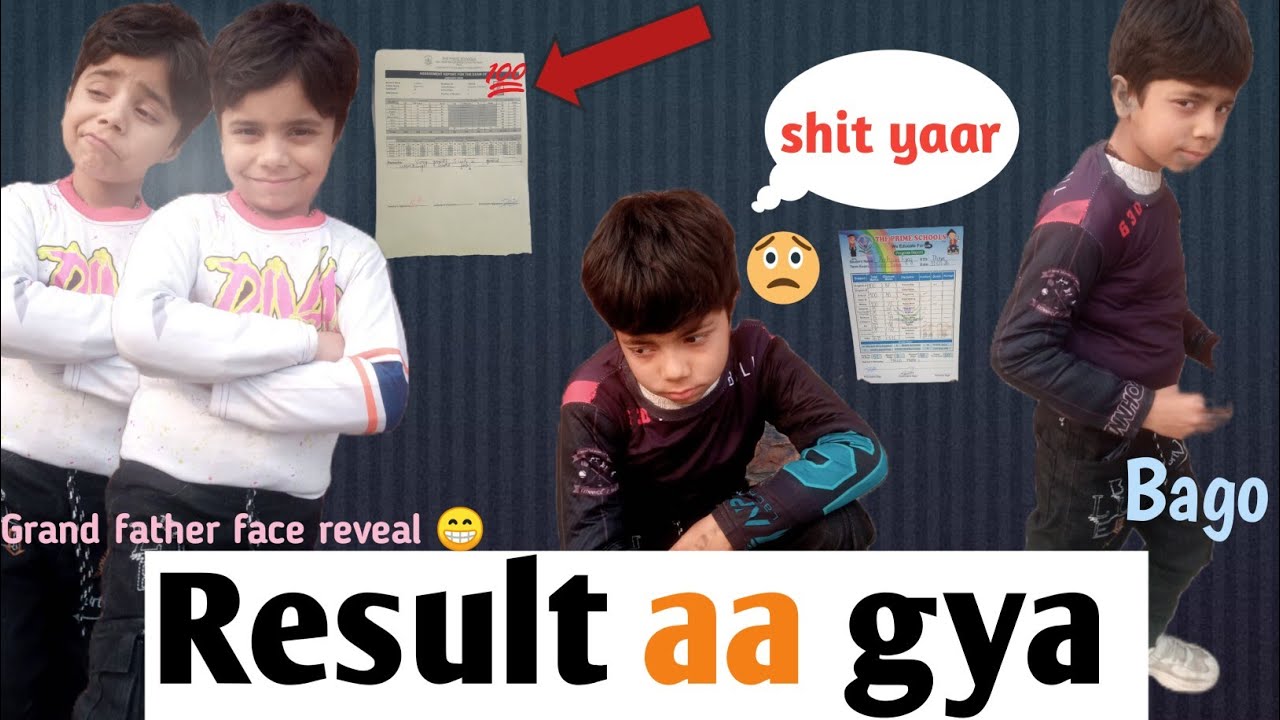 Arham Hussain ka result aa gya 😱😱😲 l Kis Ke zyada marks aye l threeology 