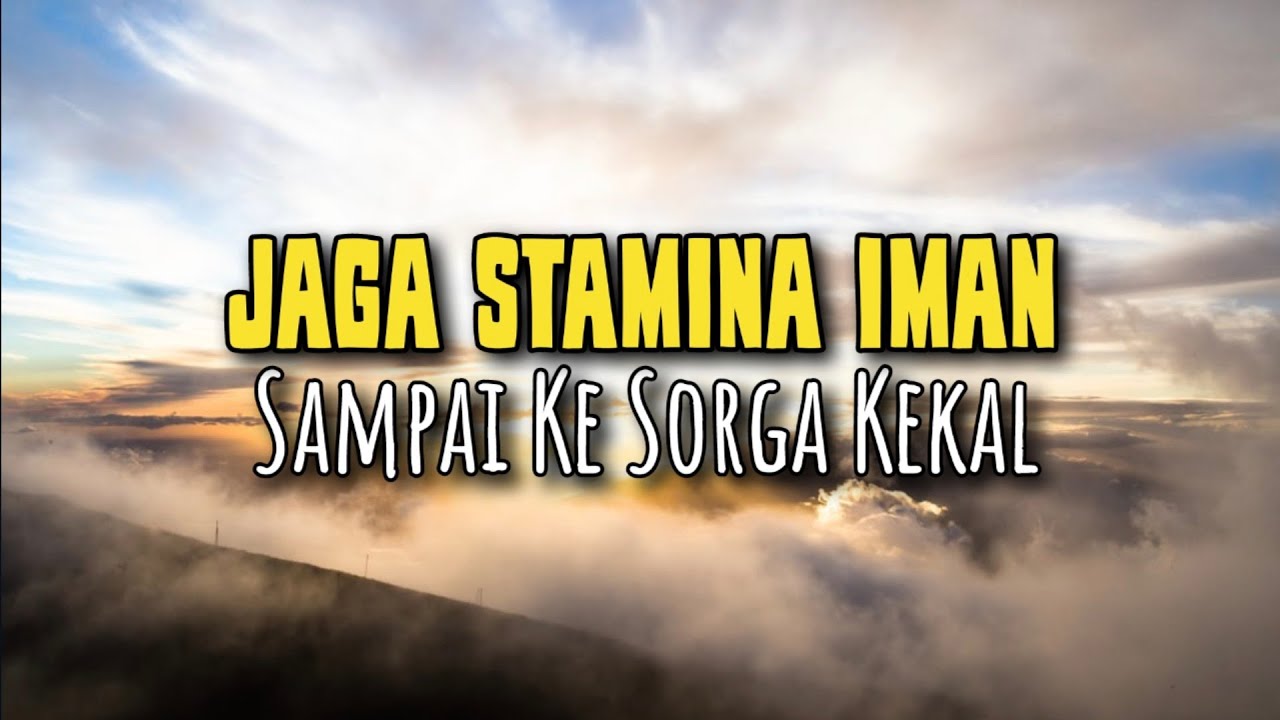 Jaga Stamina Iman Sampai Sorga Kekal - Renungan dan Doa Pagi 26 Maret 2026