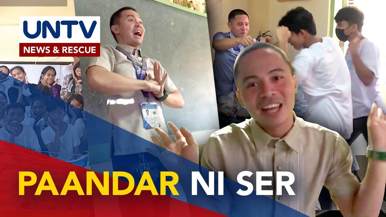 Guro sa Cebu, kinagigiliwan online dahil sa mga paandar para sa mga mag-aaral