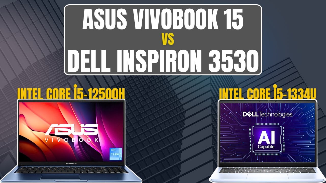asus vivobook 15 vs dell inspiron 3530 🔥 best laptop for coding under 50000 💻