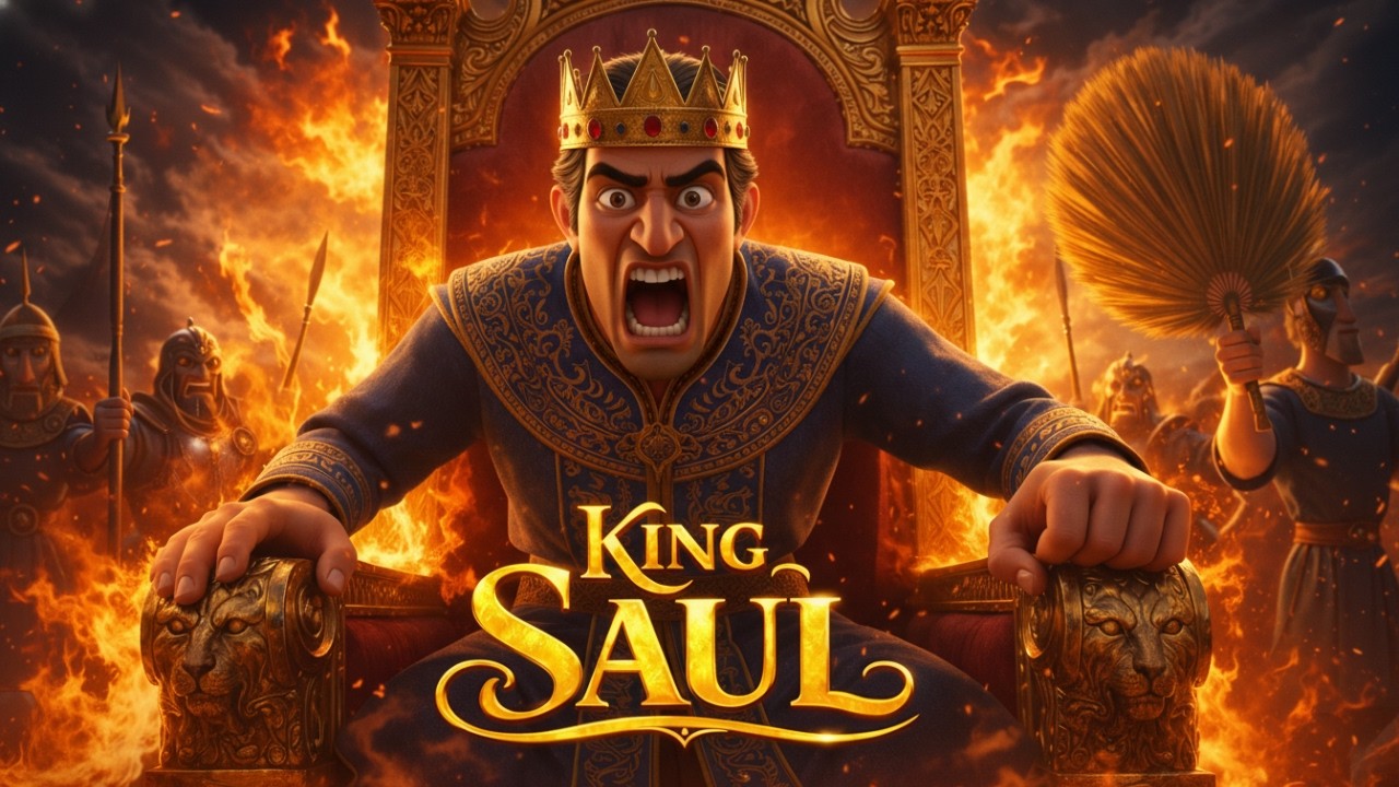 The Story of King Saul: Chosen by God, Destroyed by Fear | Animated Bible Story