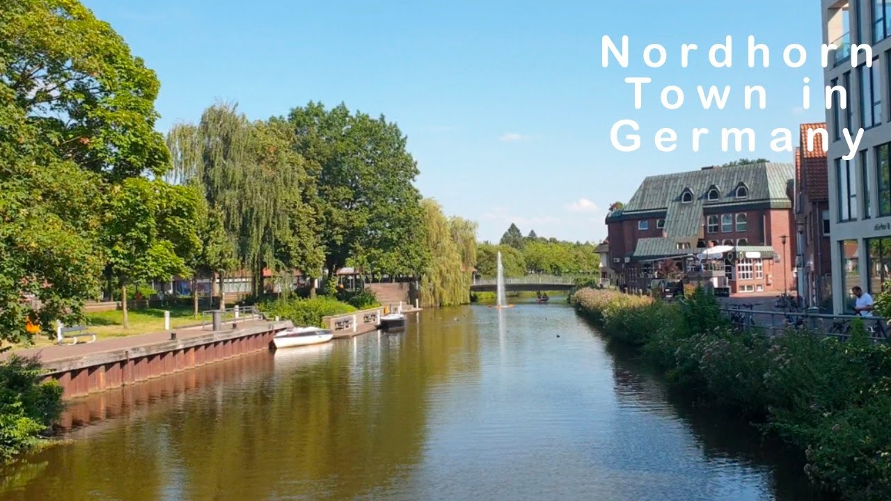 Nordhorn Town in Germany So beautiful town 🇩🇪🩵