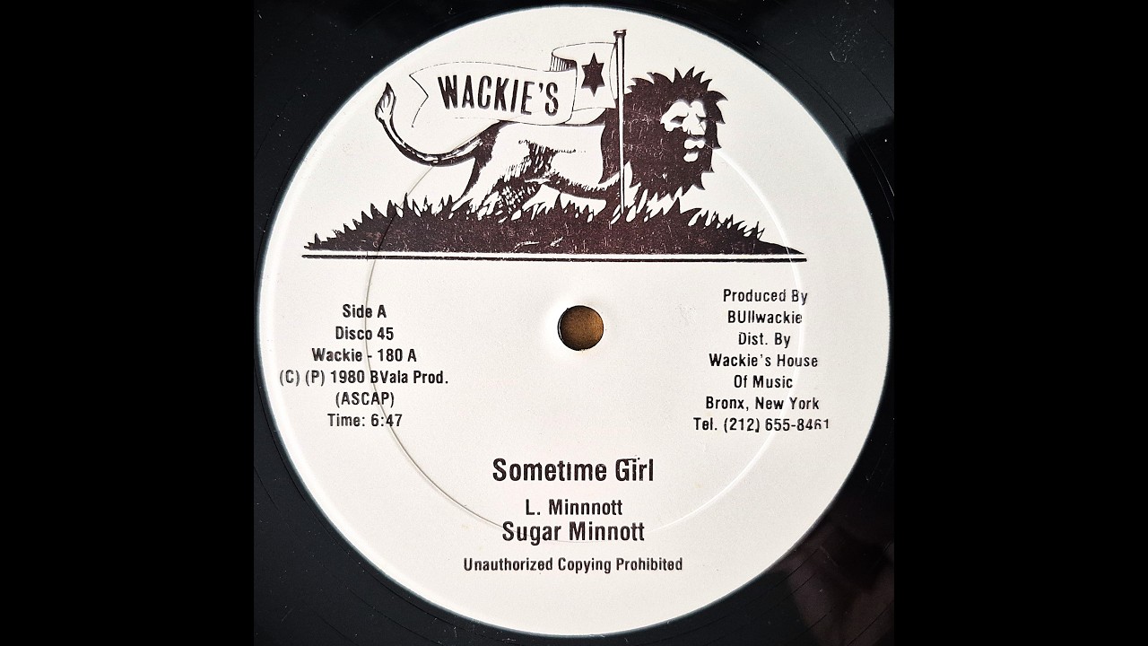 SUGAR MINOTT - Sometime Girl [1980]