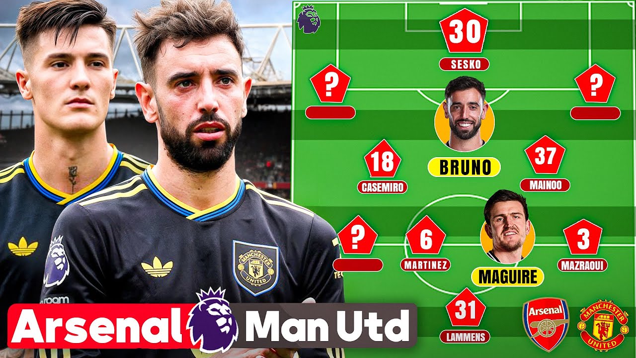Carrick vs Arteta! Sesko STARTS?! Dalot DROPPED? | Arsenal vs Man United Preview