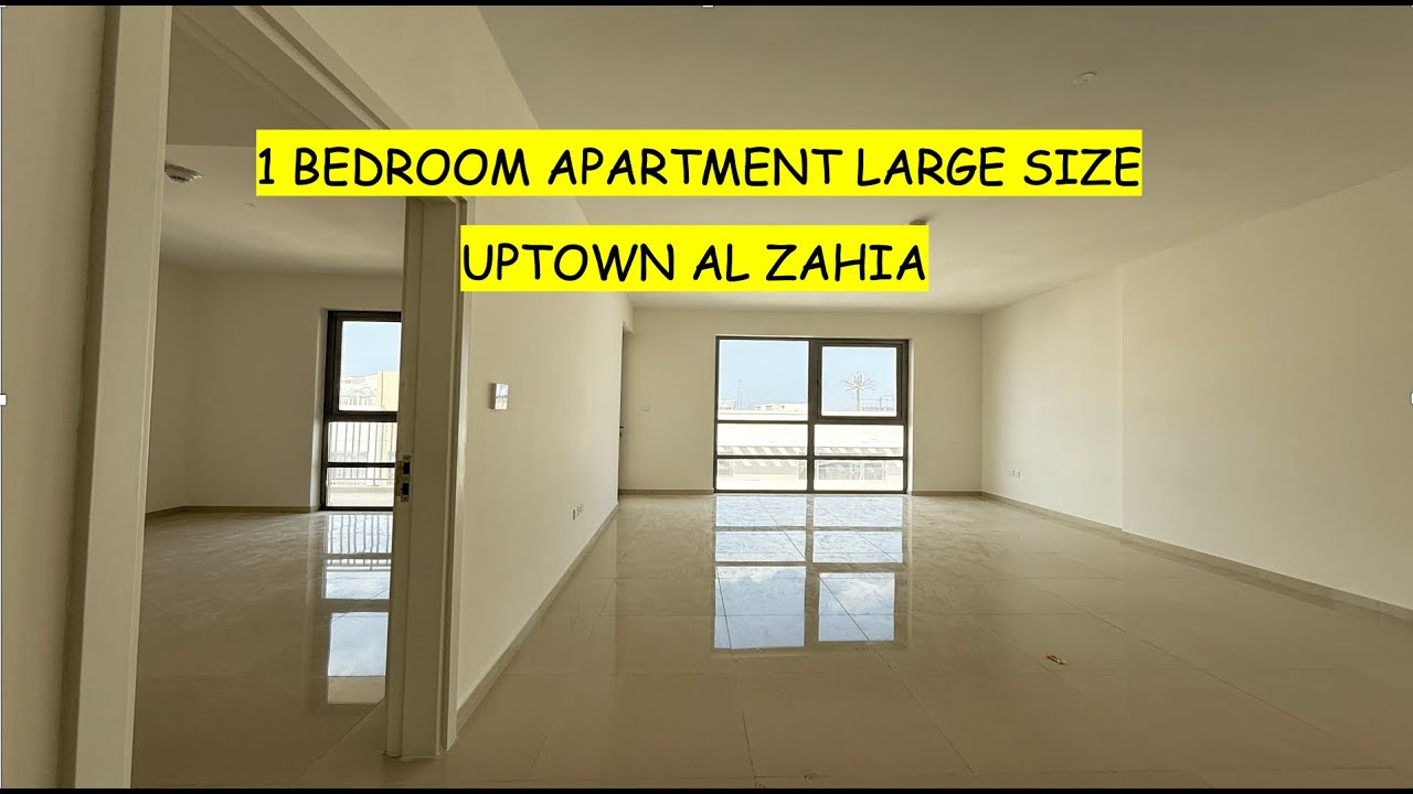 1 Bedroom Large Size Apartment at Uptown Al Zahia with 2 Washrooms