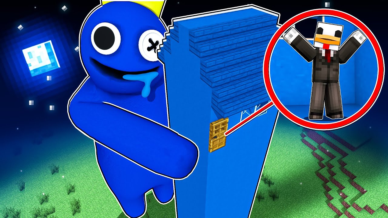 NON ENTRARE NELLA TORRE DI STUMBLE GUYS SU MINECRAFT