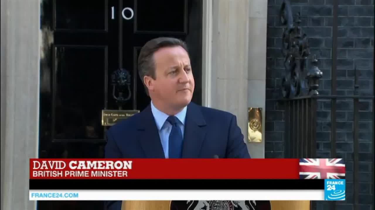 Brexit vote: Prime Minister David Cameron announces decision to resign