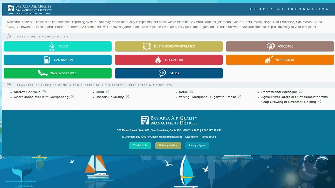 How to Report an Air Quality Complaint