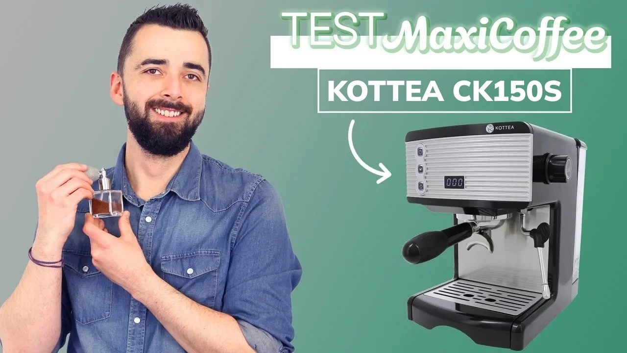 KOTTEA CK150S | Machine expresso compacte | Le Test MaxiCoffee