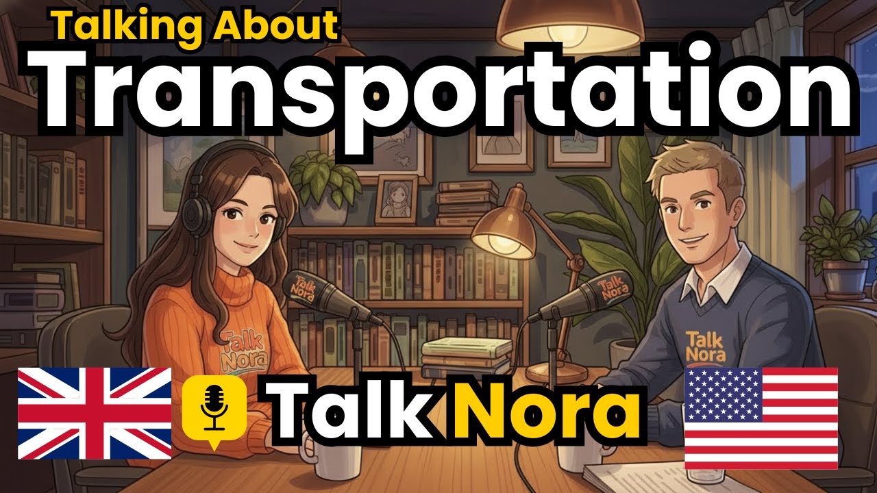 How to Talk About Transportation in English | English Conversation Practice