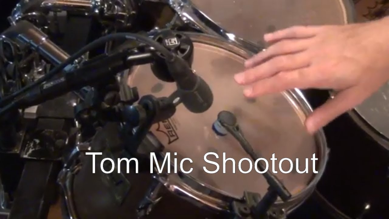 Mic Shootout for Rack Toms