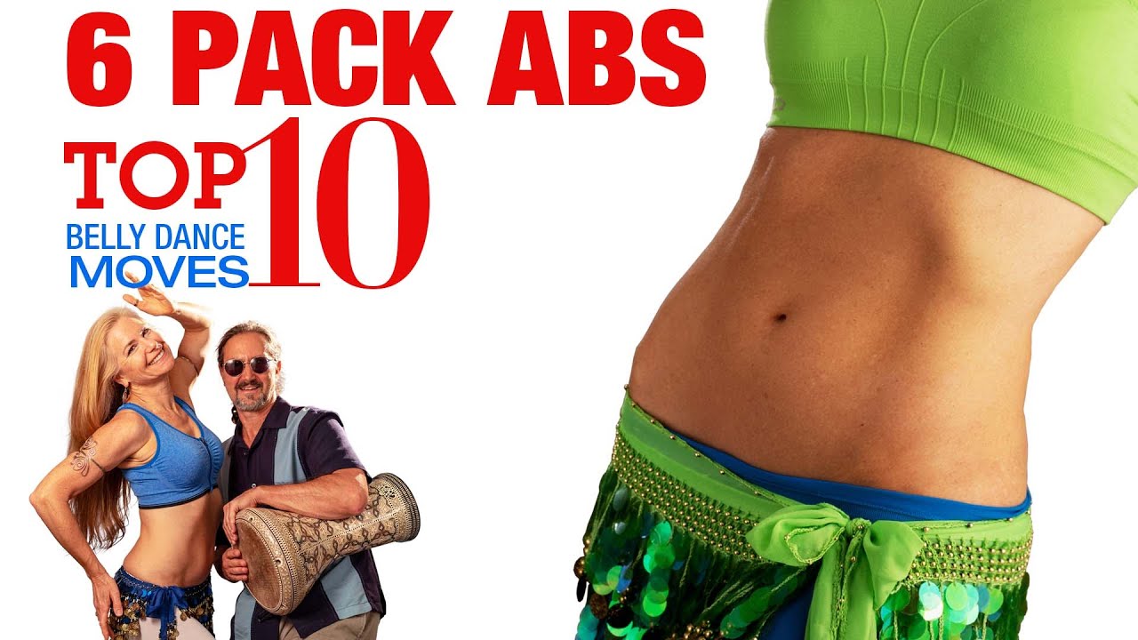 6 PACK ABS - Top 10 Moves for Belly Dance | Jensuya