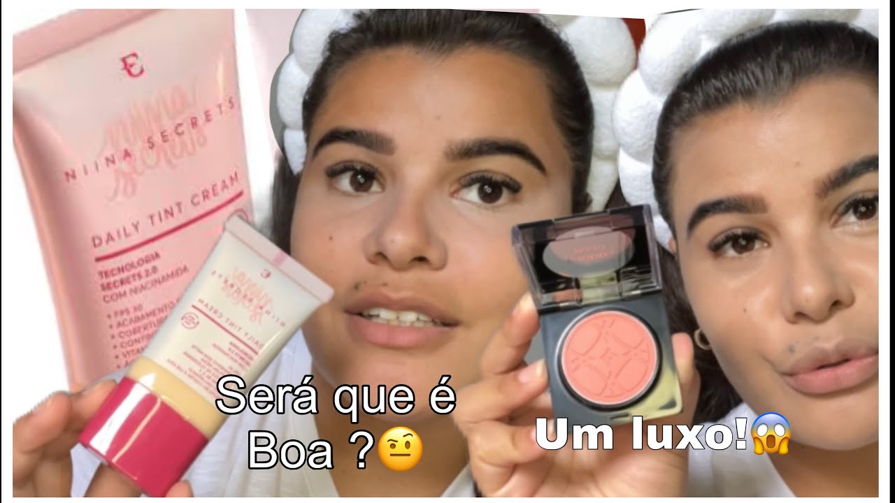 Testando produtos!!! Eudora, quem disse, Berenice?,￼ Niina secrets ✨🎥