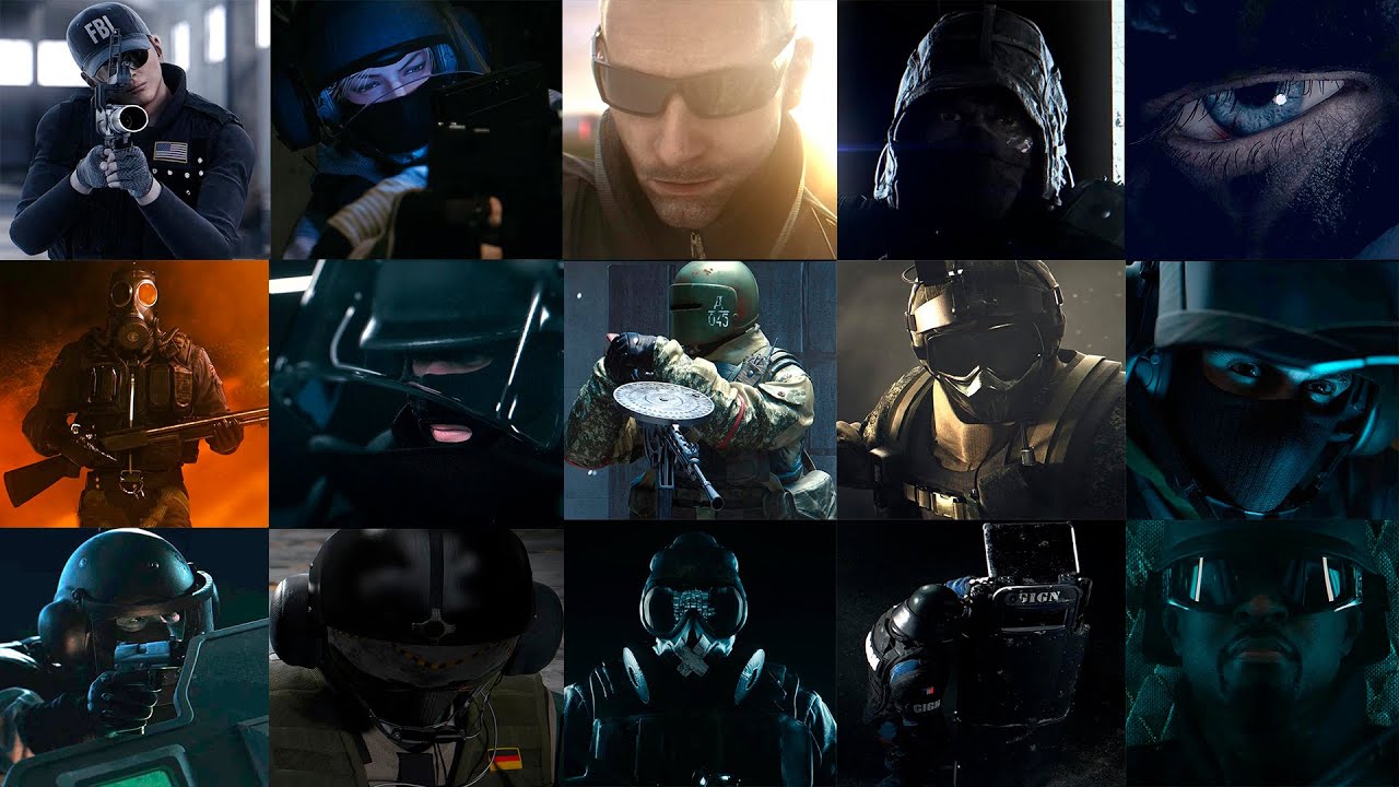Rainbow Six Siege [4K] — RUS (Все оперативники Cinematic)