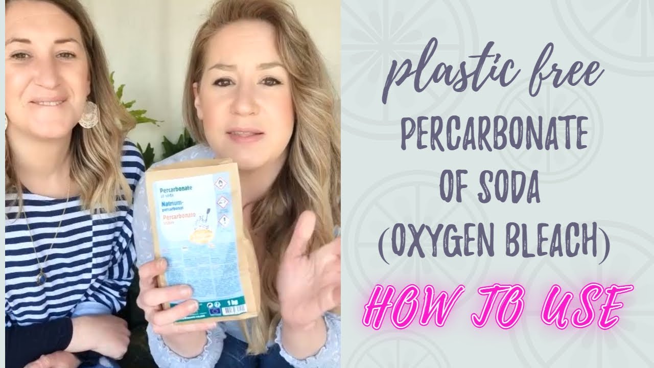 How to use eco-friendly oxygen bleach (Percarbonate of Soda)