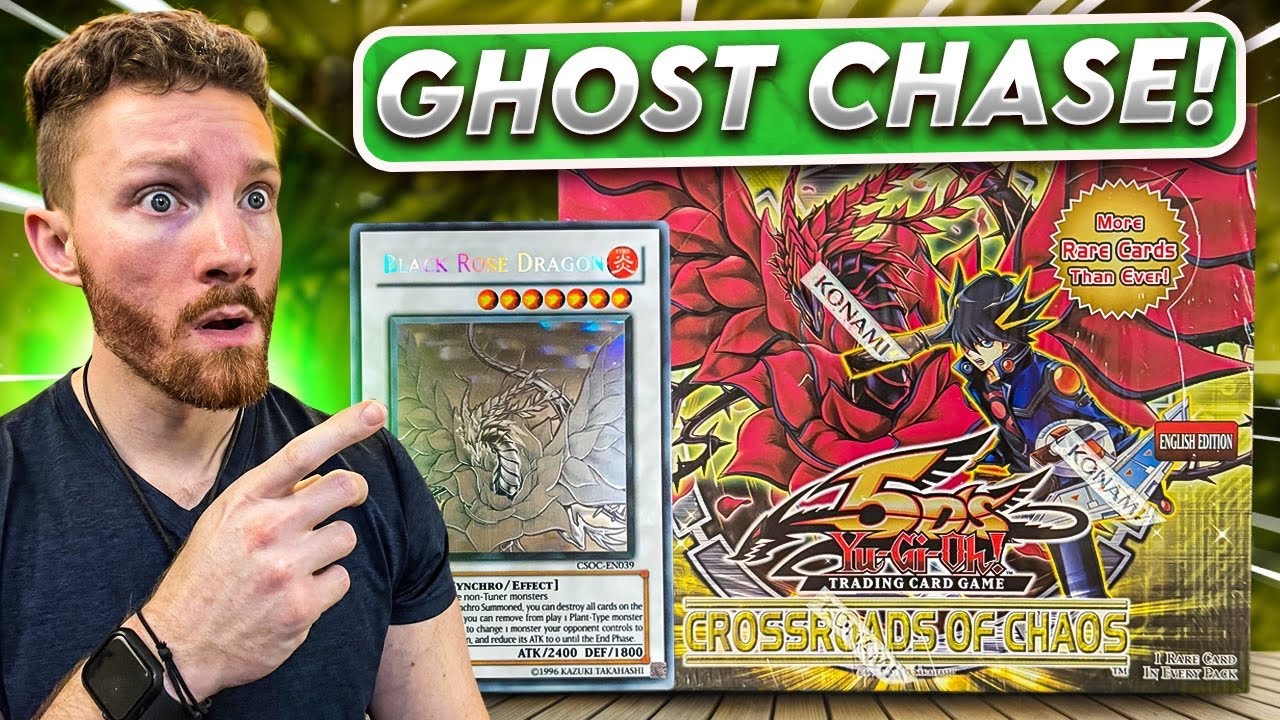Opening a Yugioh 5D's Crossroads of Chaos Booster Box for Black Rose Dragon!!