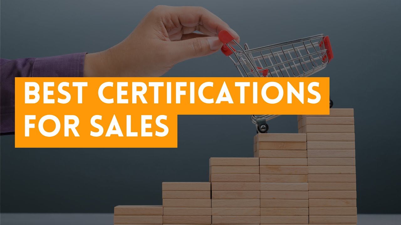 ⭐ BEST CERTIFICATIONS FOR SALES ⭐