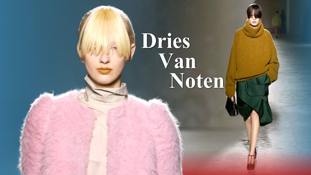 Dries Van Noten в Париже Мода Осень 2024 Зима 2025 | Стильная Одежда и аксессуары
