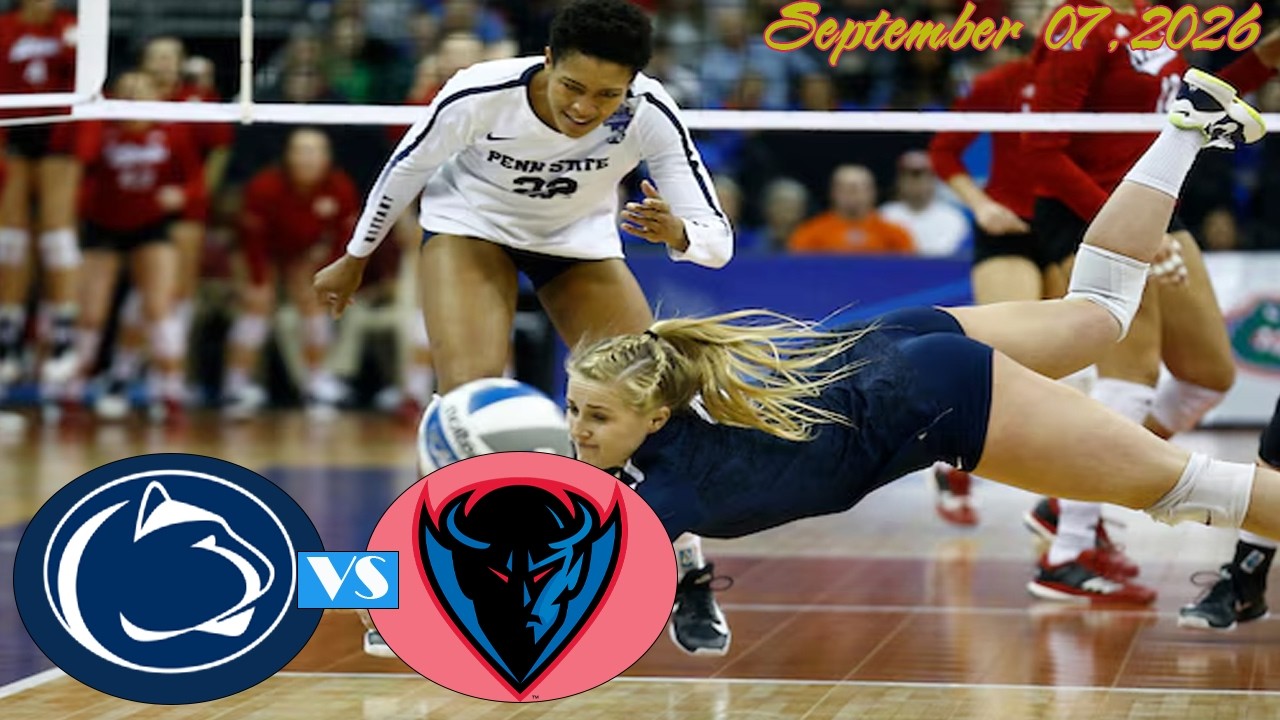 Penn State &mdash; DePaul | ПОЛНЫЙ МАТЧ | 7 сентября 2026 г. | NCAA волейбол сегодня