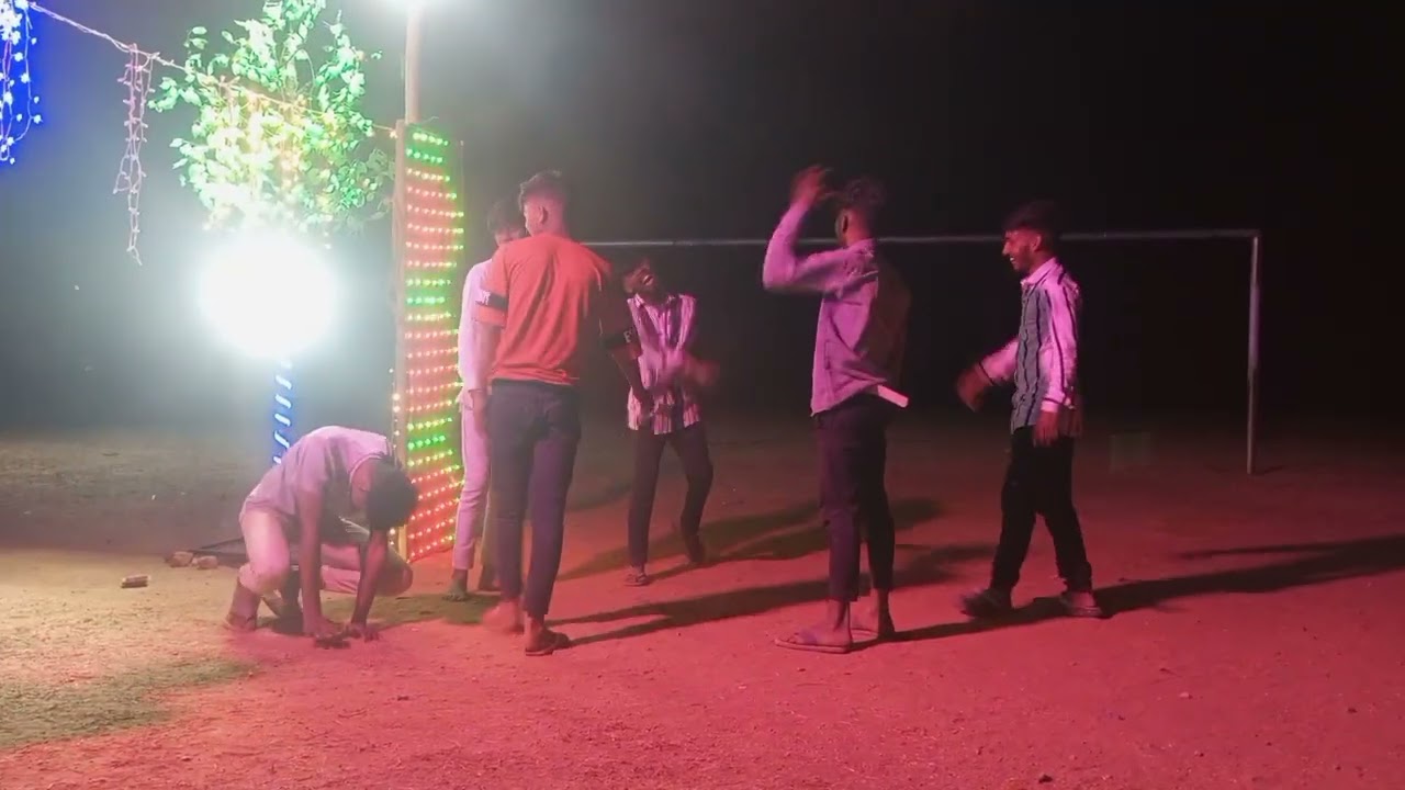 (Part 2) Saraswati Puja 2025 || night dance view || @dkvlogstenughat