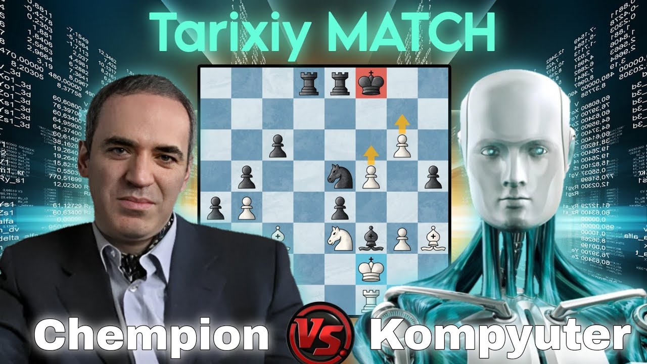Afsonaviy match ! | Insoniyat vs Kompyuter | Garry Kasparov vs Deep Blue - 1-partiya. New York 1997