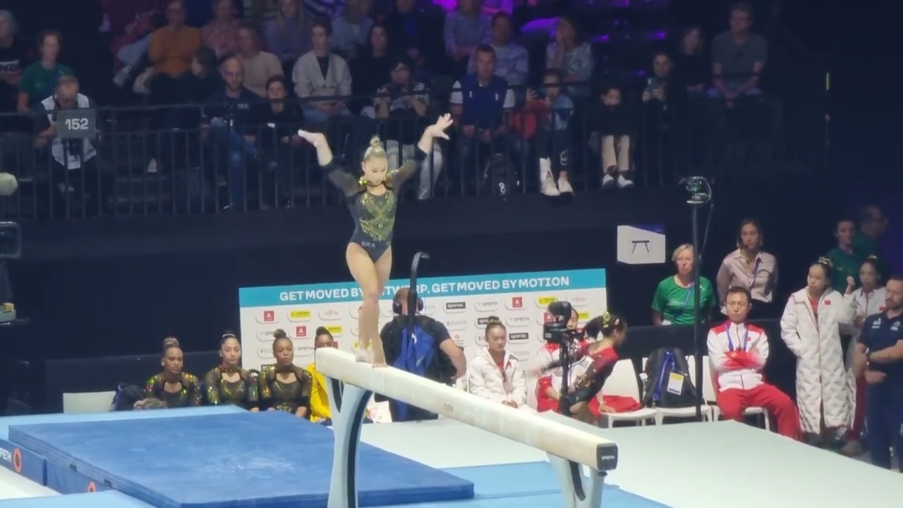 Flavia Saraiva 🇧🇷 - 14,066 Beam - Team Final - World Championships 2023