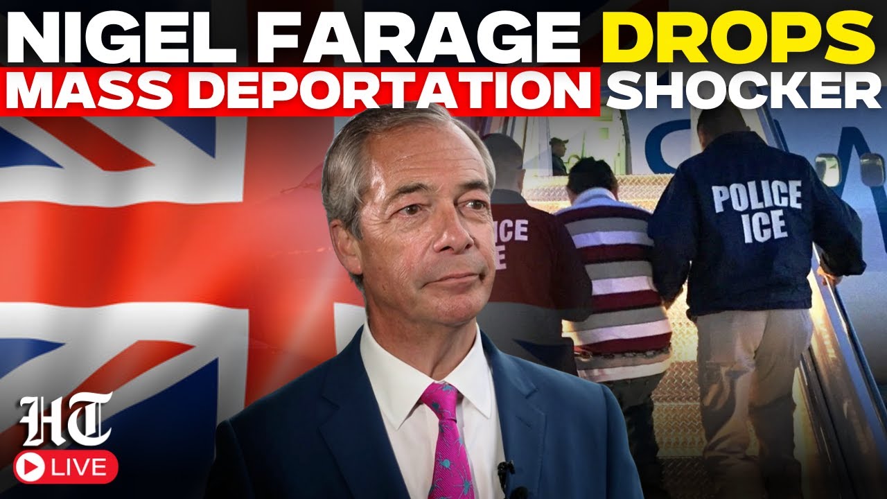 Nigel Farage Speech Live | Farage stuns All with shocking deportation plan | Immigration | UK News