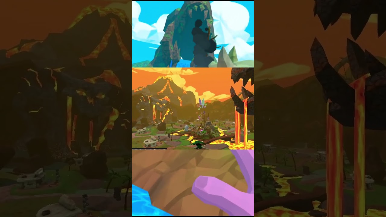 В UG VR произошла утечка новой карты лавы!