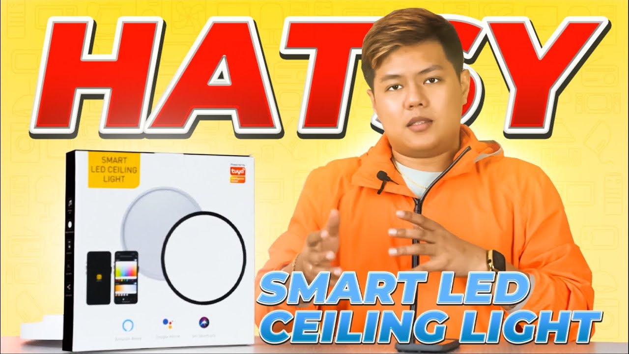 Hatsy Smart LED Ceiling Light | Unboxing, Setup and Review