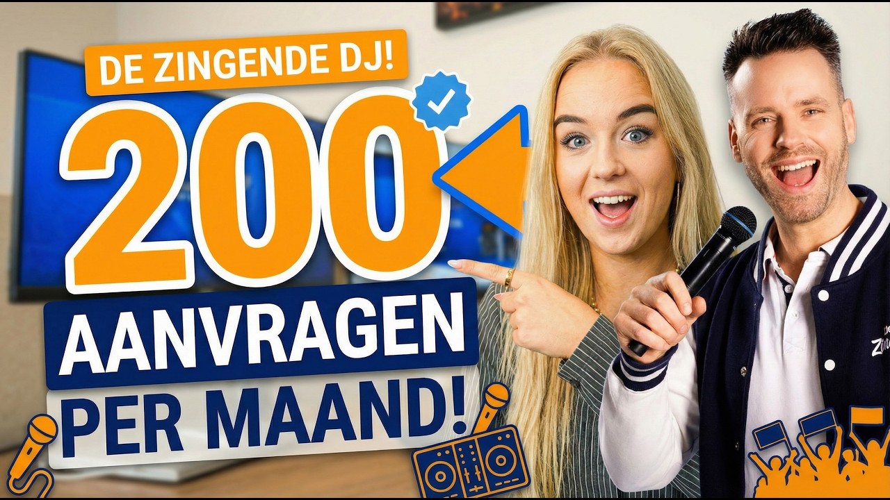De Zingende DJ boeken? 200+ aanvragen per maand | Zo werkt het via Timeless Events