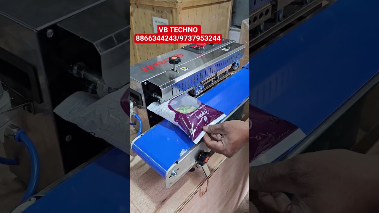 Band Sealer Machine With Nitrogen Flushing
