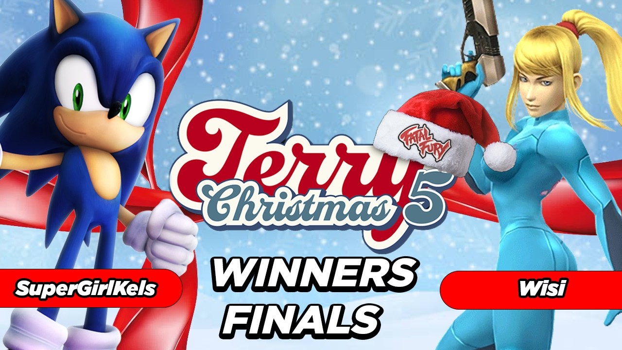 WINNERS FINALS - Terry Christmas 5: SuperGirlKels (Sonic) Vs. Wisi (Marth / ZSS)