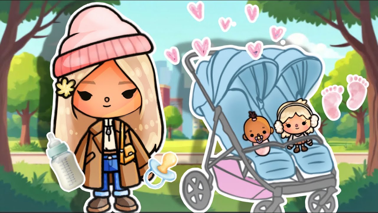 En dag som ung mamma🤰| Toca Boca story p&aring; svenska 🇸🇪 