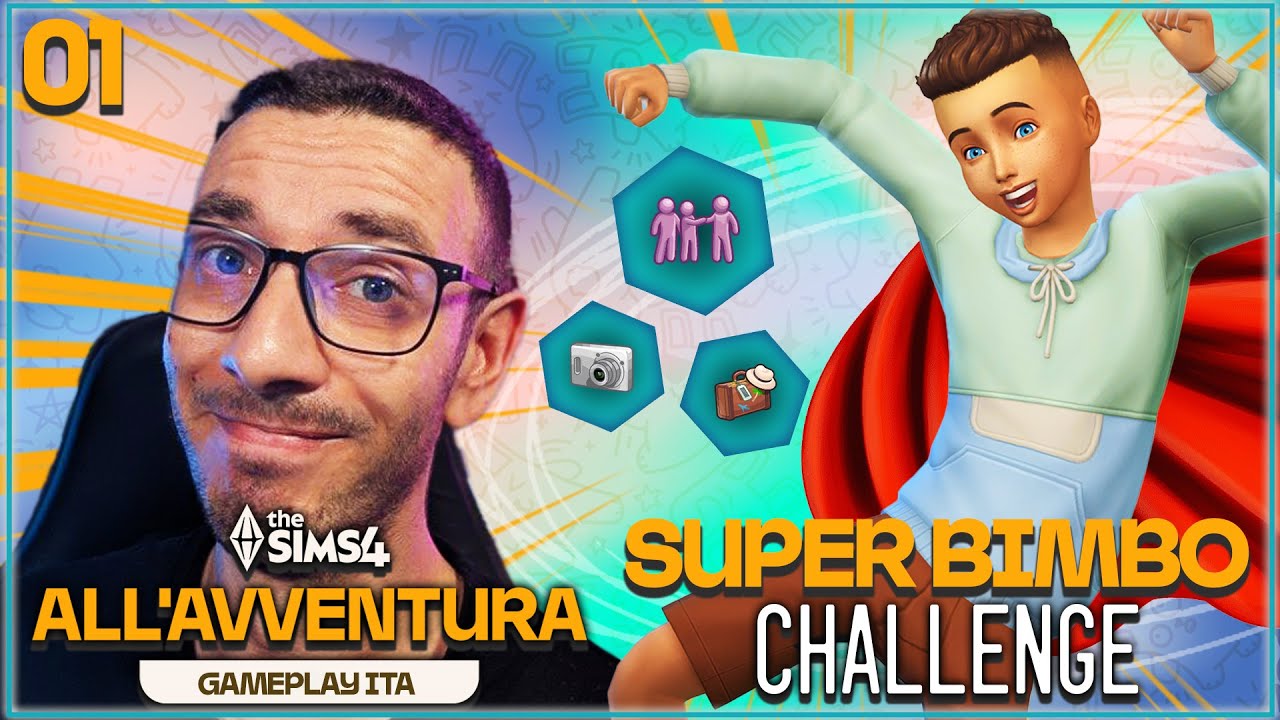 Posso creare il BAMBINO pi&ugrave; FORTE di the sims 4? SUPERBIMBO CHALLENGE #01