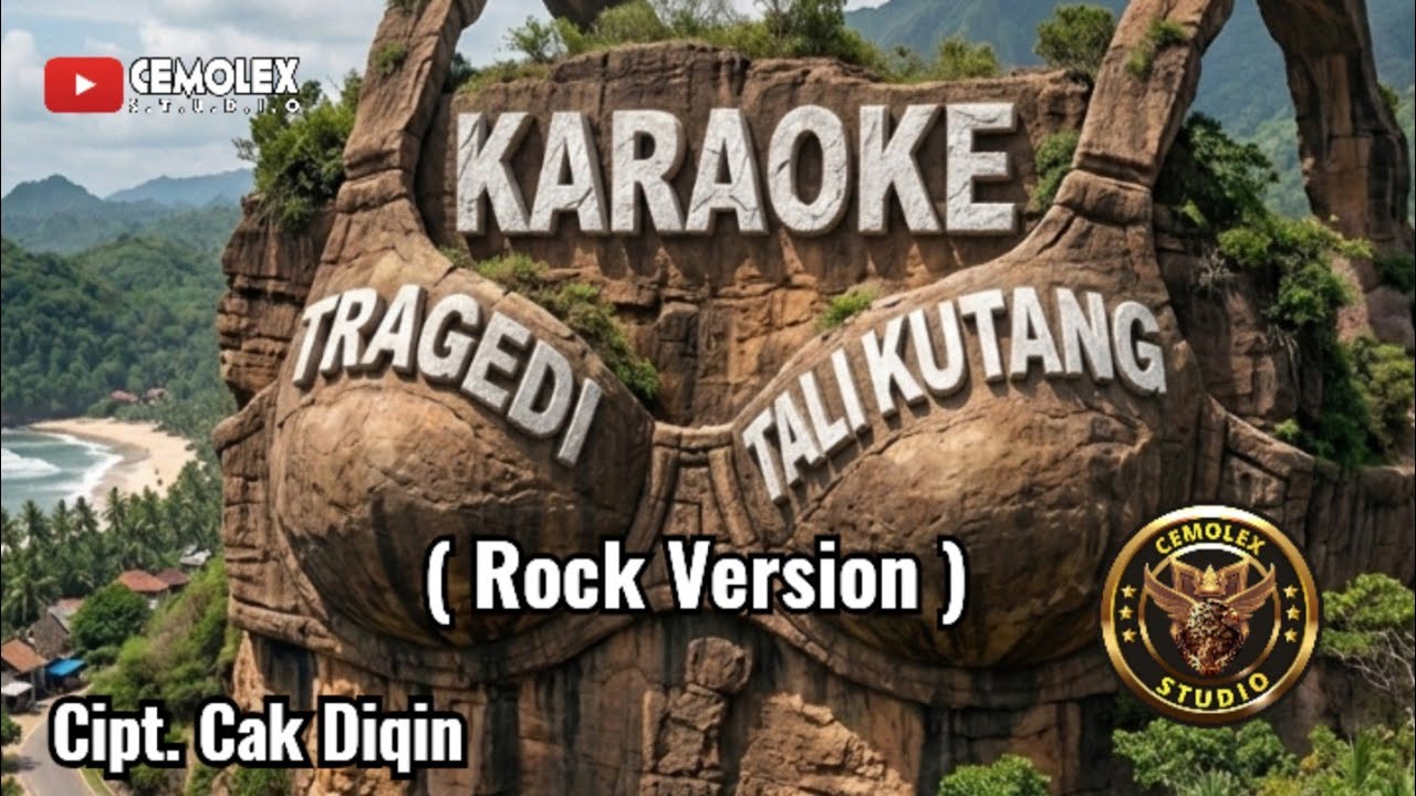 KARAOKE DUET | TRAGEDI TALI KUTANG ( Cak Siqin ) | Rock Version