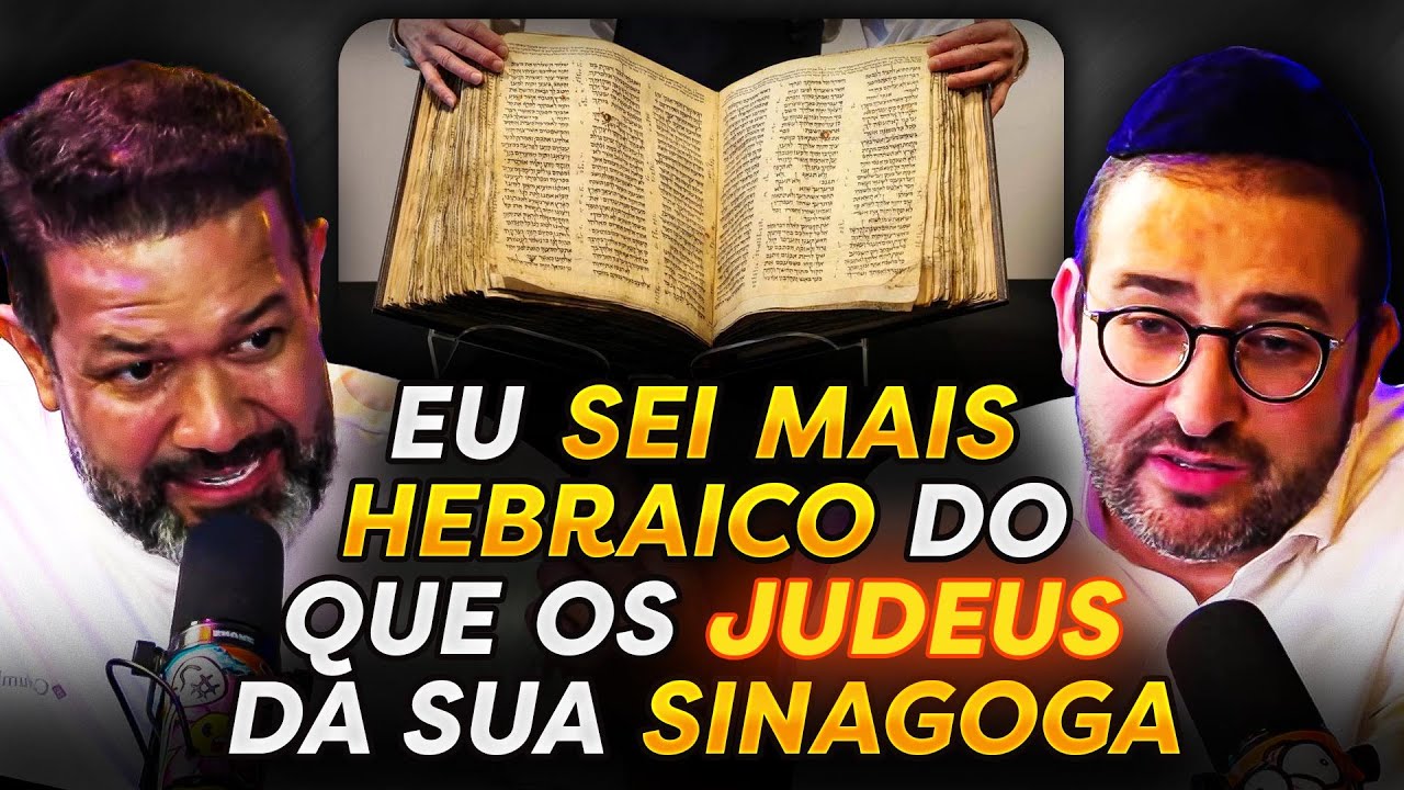 Pastor ESCLARECE ao Rabino a BASE para CRER no NOVO TESTAMENTO