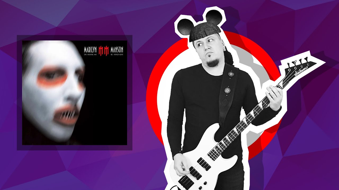 mOBSCENE by Marilyn Manson| Bass Cover with Tab