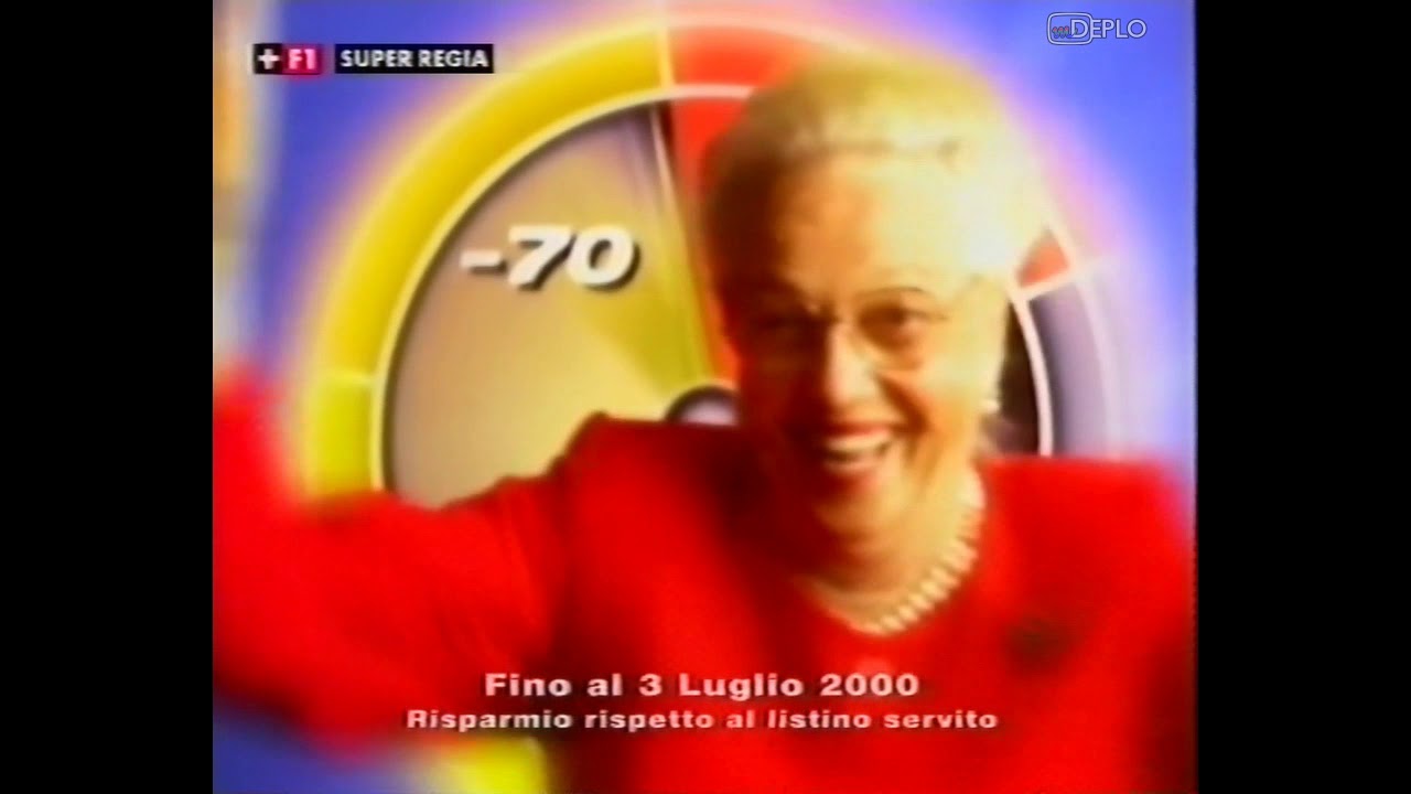 9/4/2000 - Tele+ F1 Super Regia - Sequenza spot pubblicitari e promo